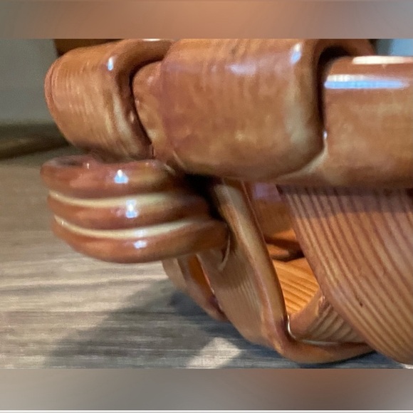 Vintage  The cellar Italian Ceramic Bread Fruit Centerpiece Home Decor Bowl - Picture 6 of 8